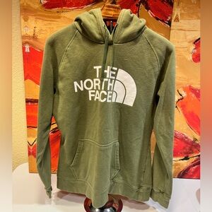 The North Face Women’s Olive Green Pullover Hoodie, Size L